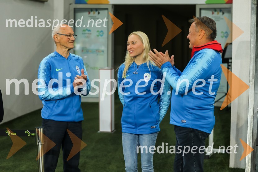  Miroslav Cerar, nekdanji gimnastičar, predsednik Odbora za podeljevanje Bloudkovih priznanj;  Janja Garnbret, športna plezalka;  Zoran Janković, župan, Mestna občina LjubljanaDobrodelni dogodek Fundacije Miroslava Cerarja