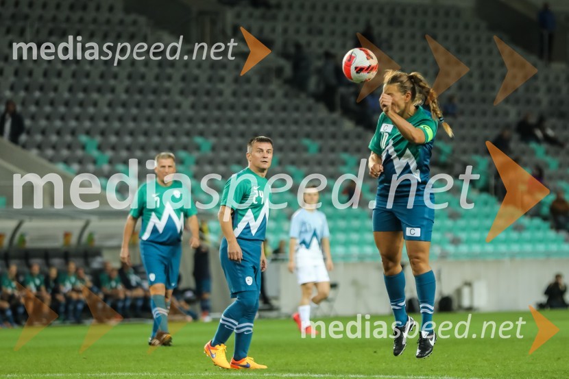  Tina Maze, bivša slovenska alpska smučarkaDobrodelni dogodek Fundacije Miroslava Cerarja