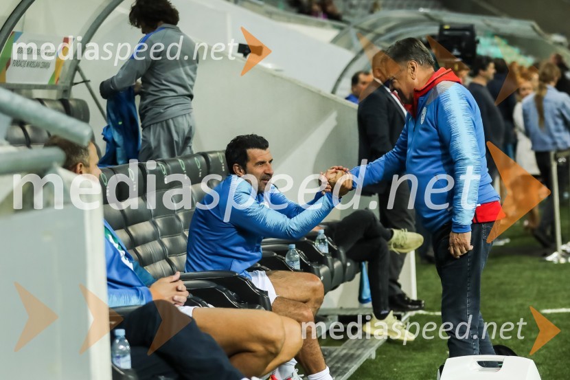  Luis Figo, portugalski nogometaš;  Zoran Janković, župan, Mestna občina LjubljanaDobrodelni dogodek Fundacije Miroslava Cerarja