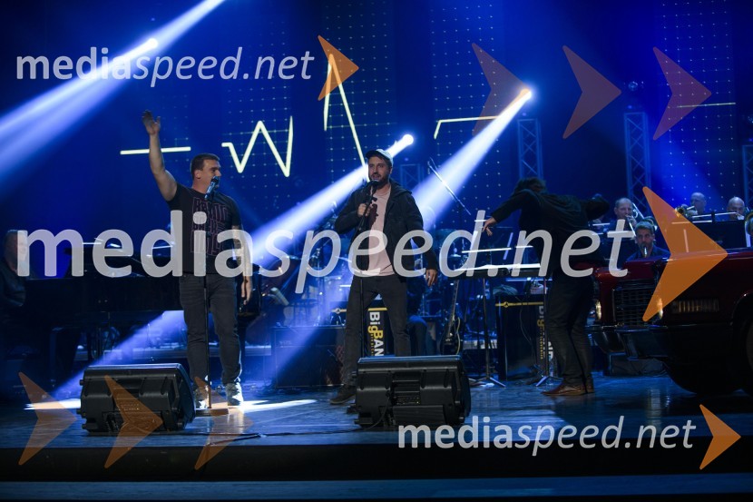  Matej Kosmačin, Alo!Stari;  Tine Matjašič, Alo!Stari;  Tadej Tomšič, dirigent, saksofonistFrišno / Fresh – 1. Dan nove slovenske glasbe