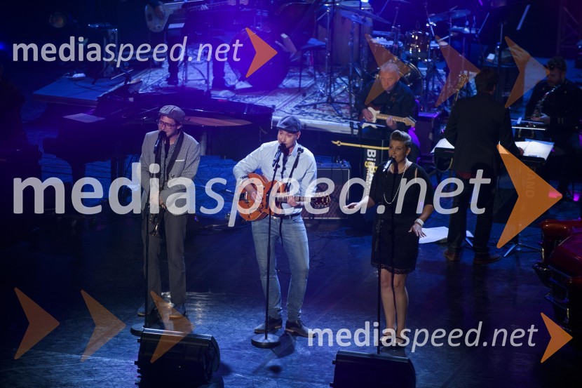  Luka Ipavec, glasbenik, skupina Manouche;  Robi Pikl, skupina Manouche;  Petra Trobec, glasbenica, skupina ManoucheFrišno / Fresh – 1. Dan nove slovenske glasbe