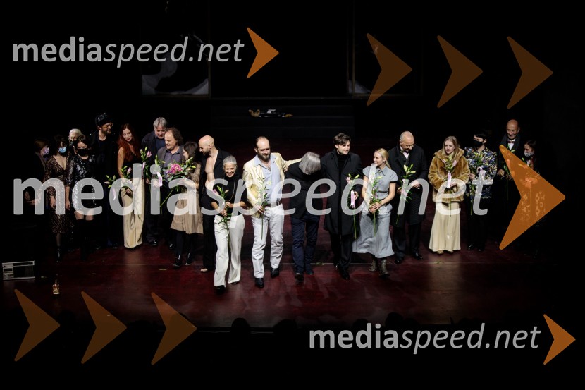 Češnjev vrt, premiera komedije in podelitev Dnevnikove nagrade Tjaši Železnik