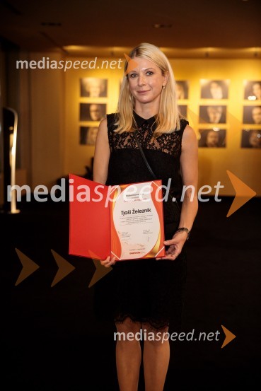  Tjaša  Železnik, igralkaČešnjev vrt, premiera komedije in podelitev Dnevnikove nagrade Tjaši Železnik