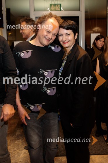 Češnjev vrt, premiera komedije in podelitev Dnevnikove nagrade Tjaši Železnik