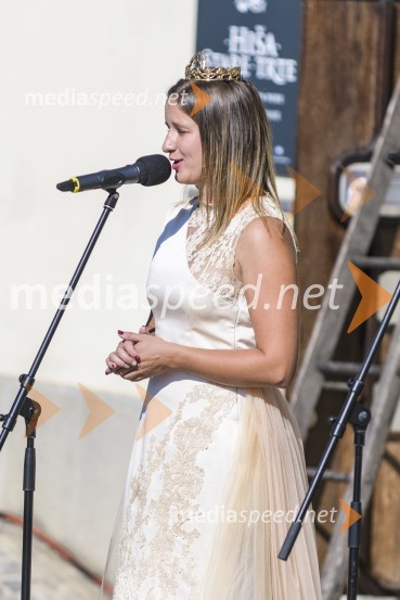  Ana Pavlin, 24. vinska kraljica Slovenije35. Svečana trgatev Stare trte