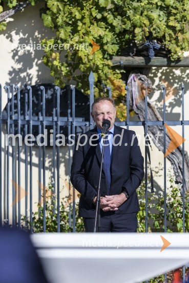  Stane Kocutar, mestni viničar, skrbnik Stare trte, novinar Radia Maribor, zgodovinar35. Svečana trgatev Stare trte