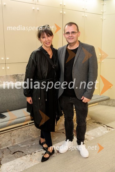  Barbara Rogelj, Cankarjev dom;  Alan Kavčič, predstavnik za odnose z javnostmi SNG MariborNanine pesmi, glasbeno-plesna predstava