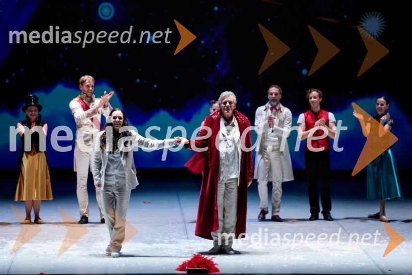  Nana Milčinski, pevka;  Bojan Maroševič, igralec;  ... ;  Jan Trninič, baletni plesalecNanine pesmi, glasbeno-plesna predstava