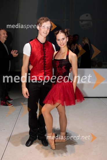  Jan Trninič, baletni plesalec;  Ema Perić, baletna plesalkaNanine pesmi, glasbeno-plesna predstava