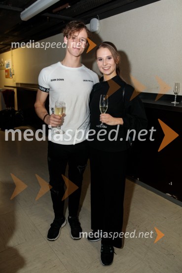  Jan Trninič, baletni plesalec;  Ema Perić, baletna plesalkaNanine pesmi, glasbeno-plesna predstava