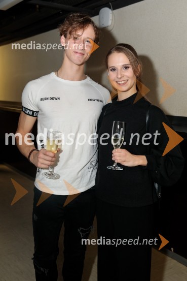  Jan Trninič, baletni plesalec;  Ema Perić, baletna plesalkaNanine pesmi, glasbeno-plesna predstava