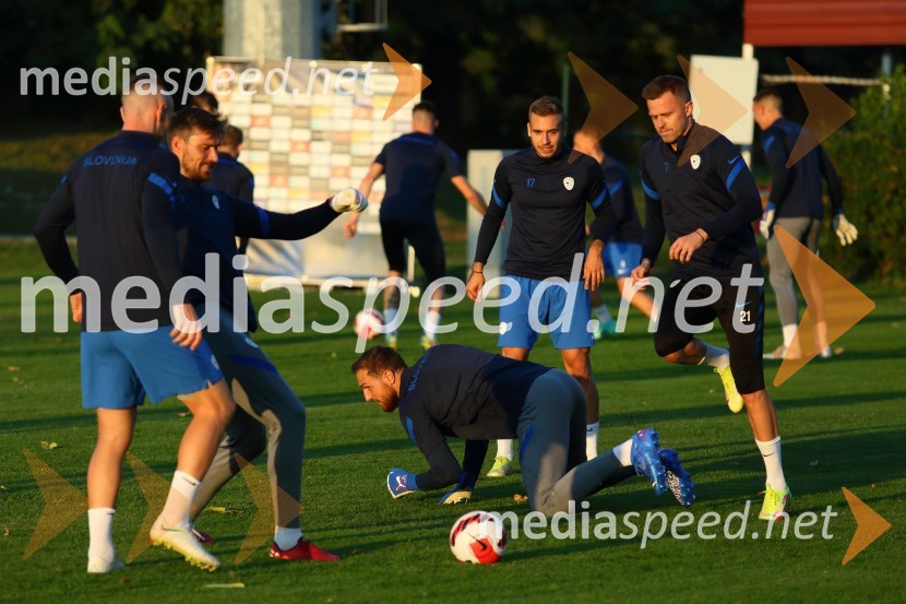 Trening Slovenske nogometne reprezentance
