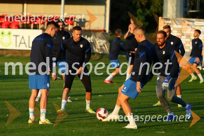 Trening Slovenske nogometne reprezentance
