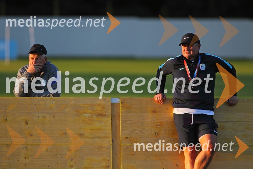  Matjaž Kek, selektor slovenske nogometne reprezentanceTrening Slovenske nogometne reprezentance