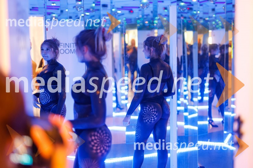 Prva razstava poslikav - iluzij na človeških telesih ob 5. obletnici Hiše iluzij