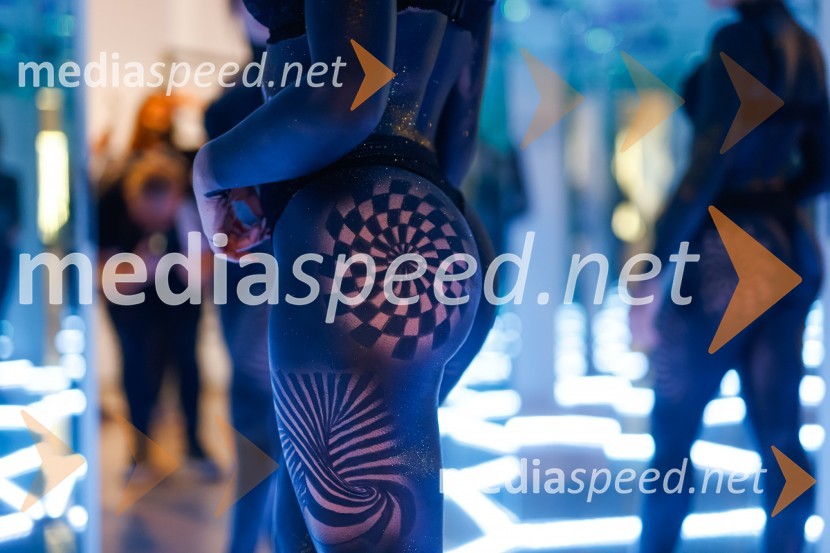 Prva razstava poslikav - iluzij na človeških telesih ob 5. obletnici Hiše iluzij