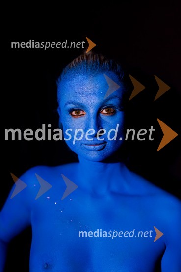  Barbara DuhPrva razstava poslikav - iluzij na človeških telesih ob 5. obletnici Hiše iluzij