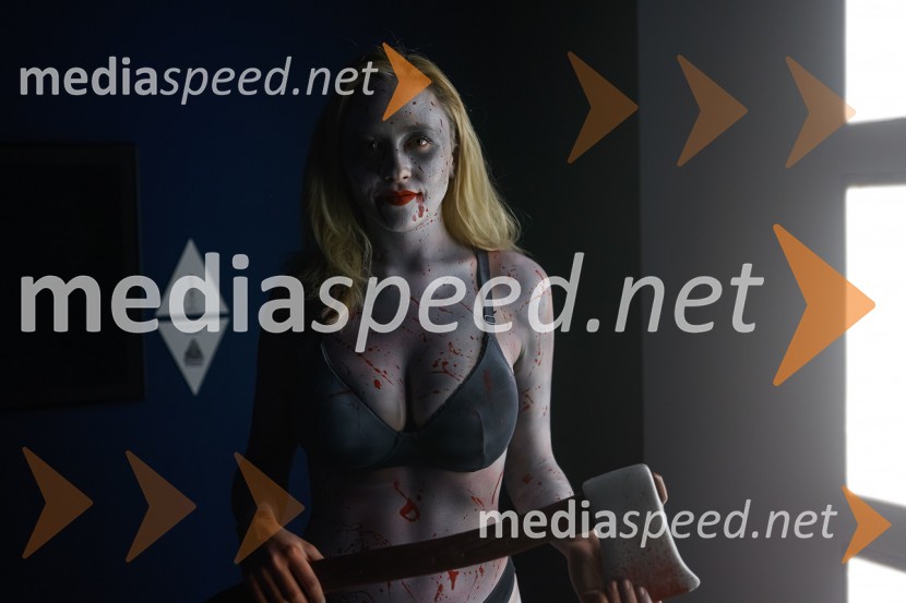 Prva razstava poslikav - iluzij na človeških telesih ob 5. obletnici Hiše iluzij