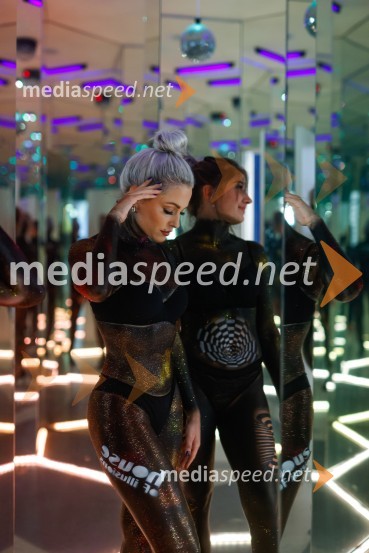 Prva razstava poslikav - iluzij na človeških telesih ob 5. obletnici Hiše iluzij