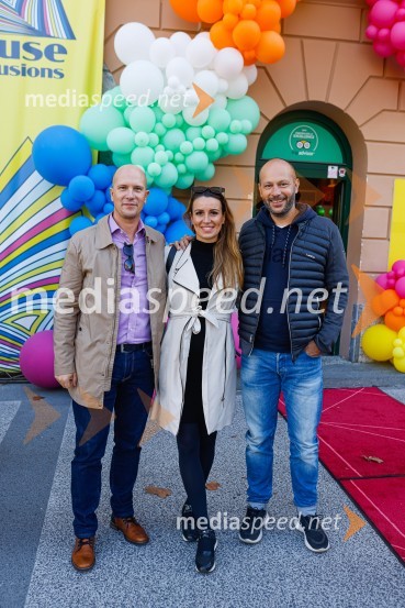 Prva razstava poslikav - iluzij na človeških telesih ob 5. obletnici Hiše iluzij