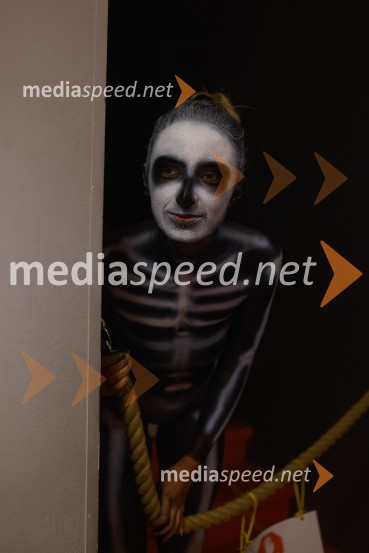 Prva razstava poslikav - iluzij na človeških telesih ob 5. obletnici Hiše iluzij