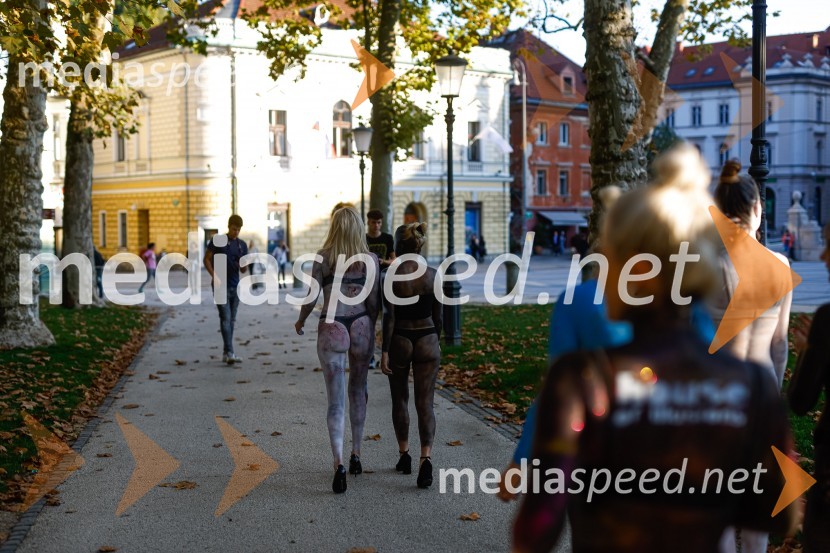 Prva razstava poslikav - iluzij na človeških telesih ob 5. obletnici Hiše iluzij