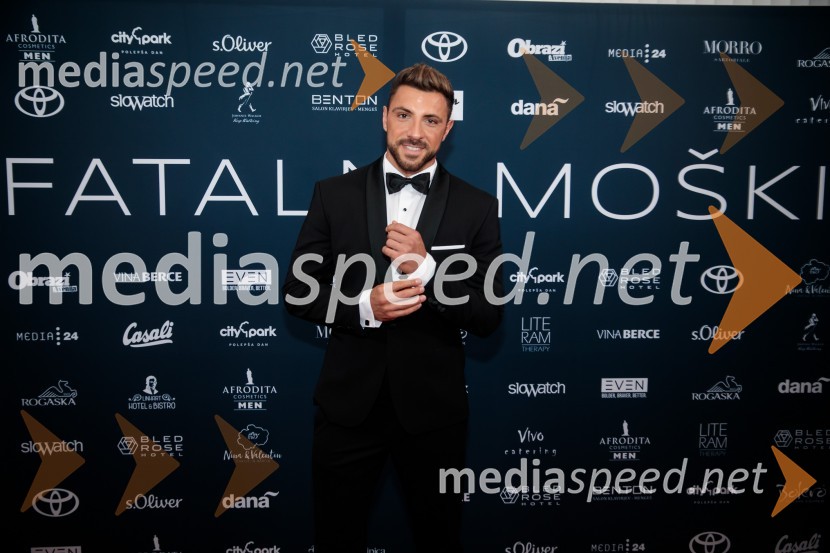  Gregor Čeglaj, Finalist Mister Slovenije 2017, Sanjski moški 2021Fatalni moški 2021 je Aljoša Bagola