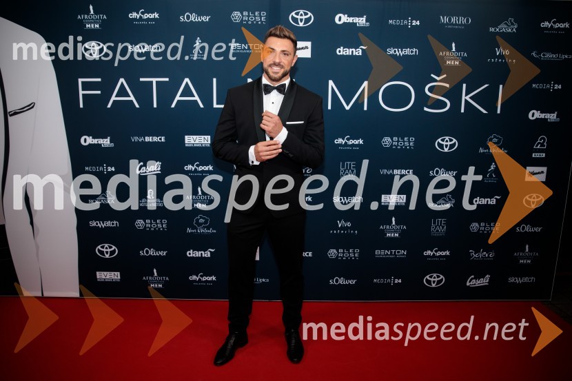  Gregor Čeglaj, Finalist Mister Slovenije 2017, Sanjski moški 2021Fatalni moški 2021 je Aljoša Bagola