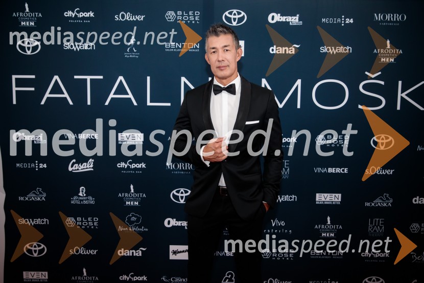  Taiji Tokuhisa, maneken in voditeljFatalni moški 2021 je Aljoša Bagola