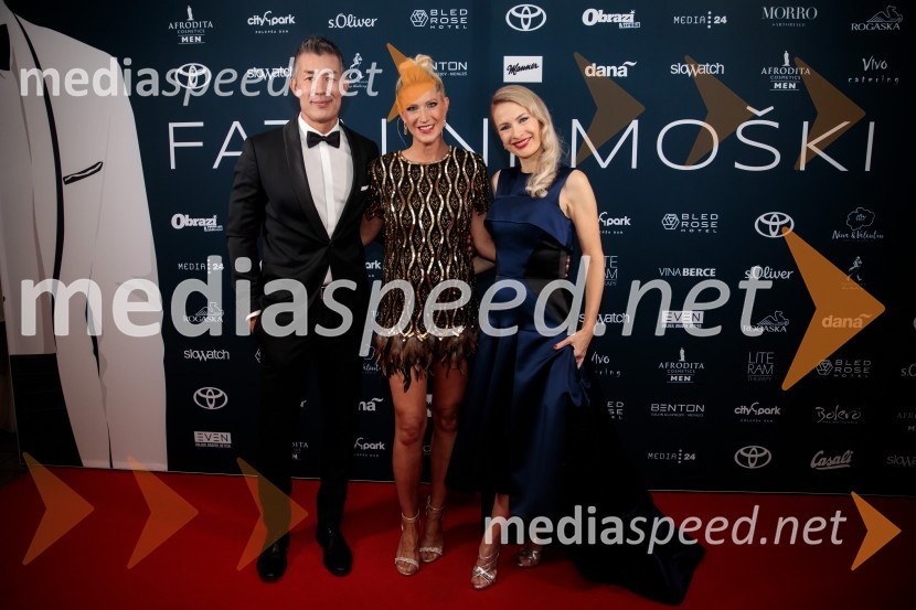  Taiji Tokuhisa, maneken in voditelj;  ... ;  Maja Ferme, modna oblikovalkaFatalni moški 2021 je Aljoša Bagola