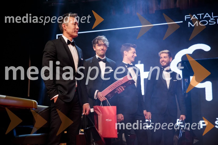  Taiji Tokuhisa, maneken in voditelj;  Aljoša Bagola, kreativec, kolumnist, predavatelj in knjižni avtor;  Matej Zemljič, igralec;  Robert Korošec, igralecFatalni moški 2021 je Aljoša Bagola