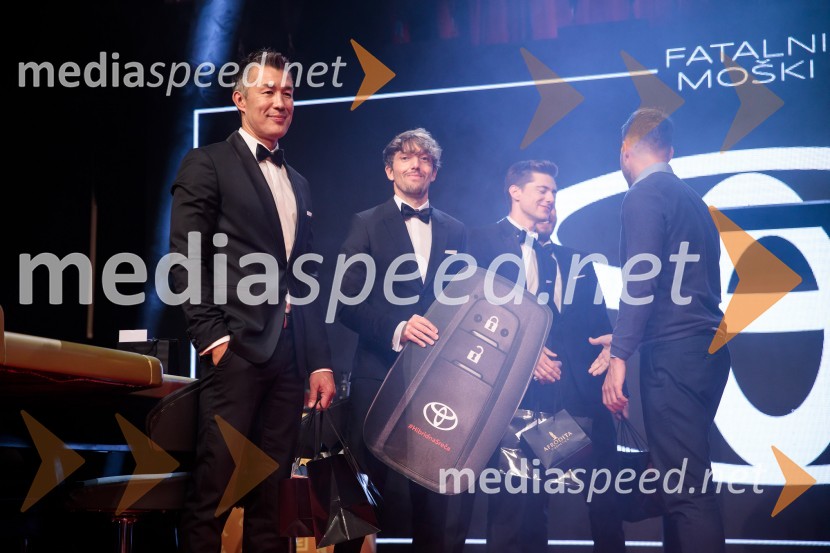  Taiji Tokuhisa, maneken in voditelj;  Aljoša Bagola, kreativec, kolumnist, predavatelj in knjižni avtor;  Matej Zemljič, igralecFatalni moški 2021 je Aljoša Bagola