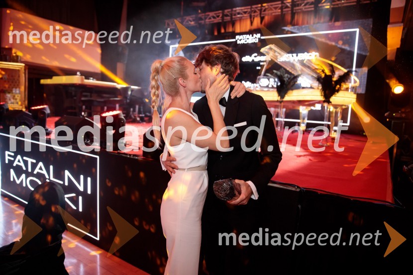  Iva Krajnc Bagola, igralka;  Aljoša Bagola, kreativec, kolumnist, predavatelj in knjižni avtorFatalni moški 2021 je Aljoša Bagola