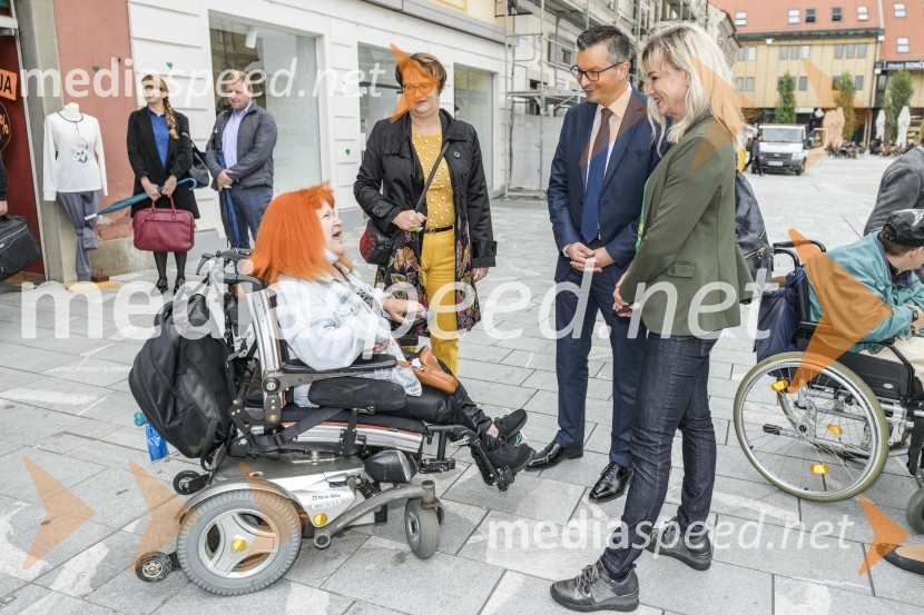  Lidija Divjak Mirnik, direktorica Študentskih domov UM, nekdanja mestna svetnica MOM (LPR);  Marjan  Šarec, poslanec državnega zbora Republike Slovenije;  Lidija Šestak Zorič, predsednica društva Sonček MariborSvetovni dan cerebralne paralize društva Sonček