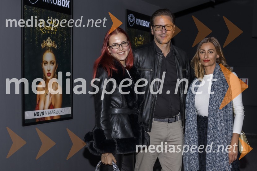  ... ;  Stipe Jerič, direktor družbe Projektor d.o.o.;  Sara Bosnić , v.d. direktorica TK BranikQueens night s filmom Respect v Mariboxu