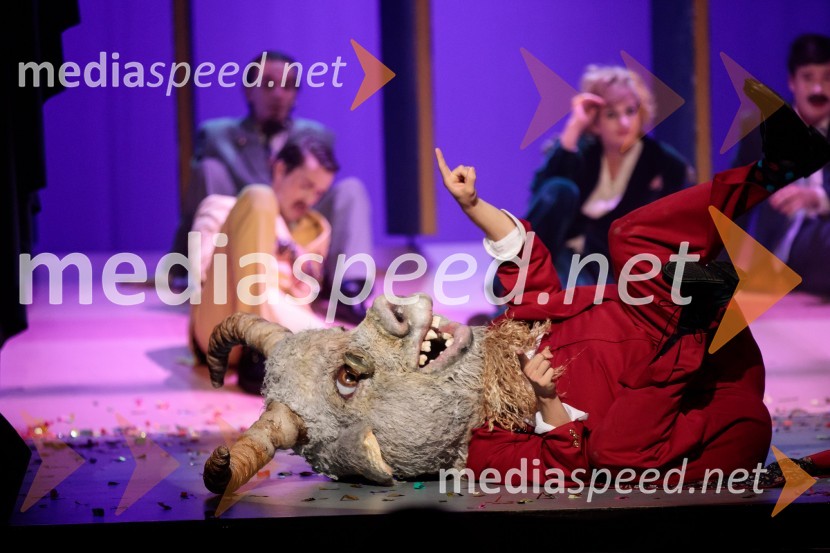  Filip  Mramor, igralecKozlovska sodba v Višnji Gori, premiera otroške predstave Slovenskega ljudskega gledališča Celje