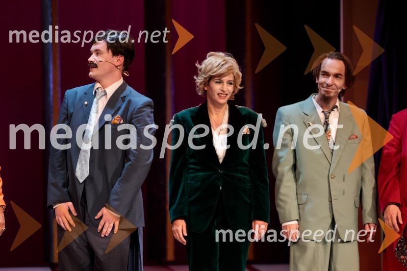  Žan Brelih Hatunić, igralec;  Barbara Medvešček, igralka;  David Čeh, igralecKozlovska sodba v Višnji Gori, premiera otroške predstave Slovenskega ljudskega gledališča Celje