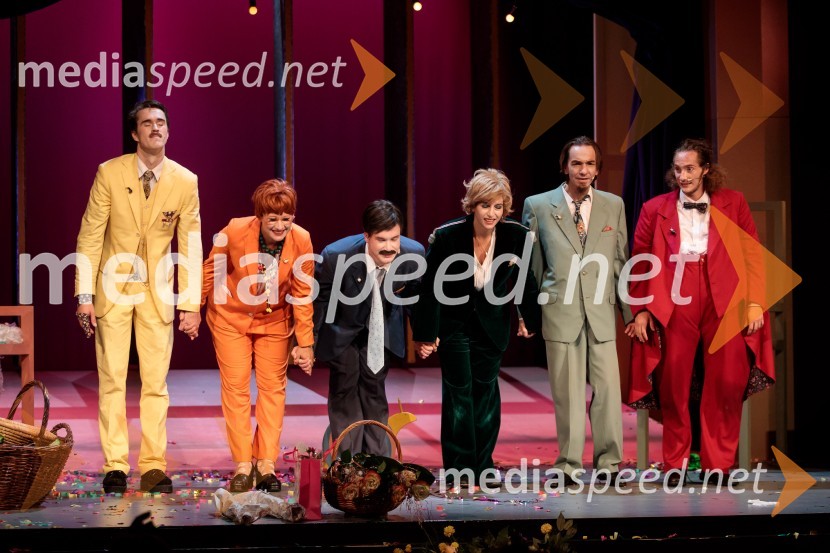  Urban Kuntarič, igralec;  Tanja Potočnik, igralka;  Žan Brelih Hatunić, igralec;  Barbara Medvešček, igralka;  David Čeh, igralec;  Filip  Mramor, igralecKozlovska sodba v Višnji Gori, premiera otroške predstave Slovenskega ljudskega gledališča Celje