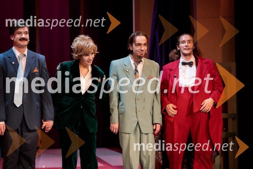  Žan Brelih Hatunić, igralec;  Barbara Medvešček, igralka;  David Čeh, igralec;  Filip  Mramor, igralecKozlovska sodba v Višnji Gori, premiera otroške predstave Slovenskega ljudskega gledališča Celje