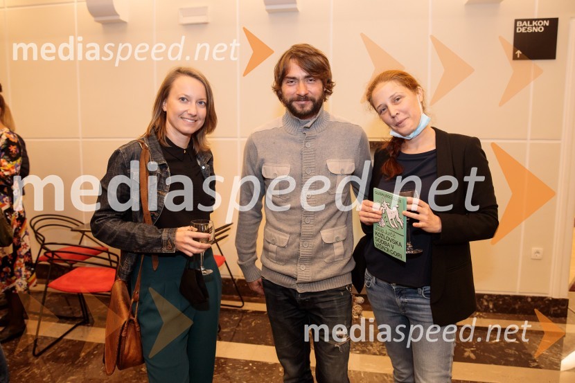  Živa Čebulj, prevajalka in lektorica;  Andrej Murenc, igralec;  Ana Ruter, igralkaKozlovska sodba v Višnji Gori, premiera otroške predstave Slovenskega ljudskega gledališča Celje