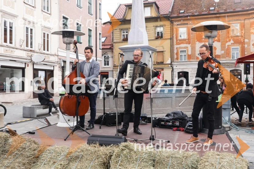   Jurij  Krafogel, Original Kranjc bend;  Rok Kranjc, harmonikar in klaviaturist; zasedba Kranjci;  Andrej  Eržen, Original Kranjc bend, violina, kitara, spremljevalni vokalDan kranjske klobase in piva