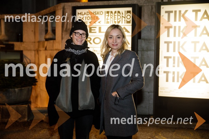  Urška Brodar, dramaturginja, Slovensko mladinsko gledališče;  Tina Dobnik, producentka MASKAVročina, premiera SMG Ljubljana