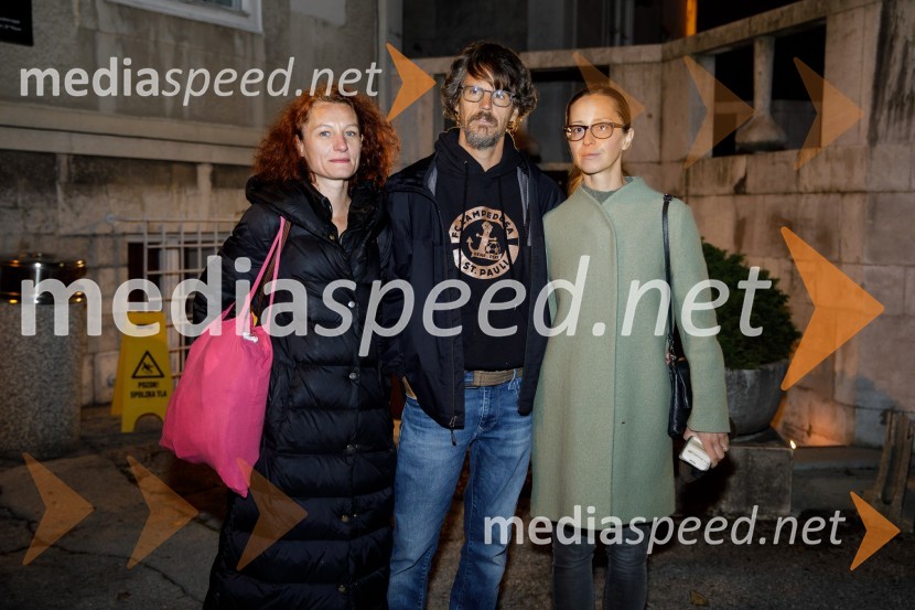  Helena  Milinković;  Boštjan  Videmšek, avtor besedila, novinar, vojni poročevalec, prejemnik nagrade za Delovega novinarja leta 2016;  Maja Prijatelj Videmšek, novinarka DelaVročina, premiera SMG Ljubljana