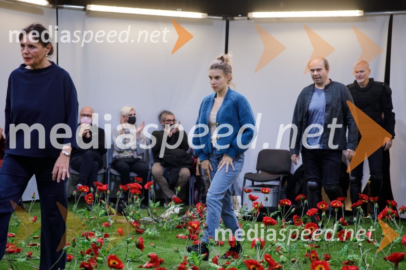  Draga Potočnjak, igralka in pisateljica;  Maya Sara Unger;  Gregor Zorc, igralec;  Damir Avdić, glasbenikVročina, premiera SMG Ljubljana