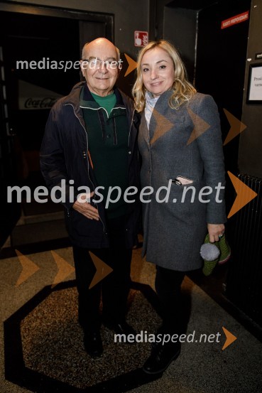  Mitja Rotovnik, nekdanji direktor Cankarjevega doma;  Tina Dobnik, producentka MASKAVročina, premiera SMG Ljubljana