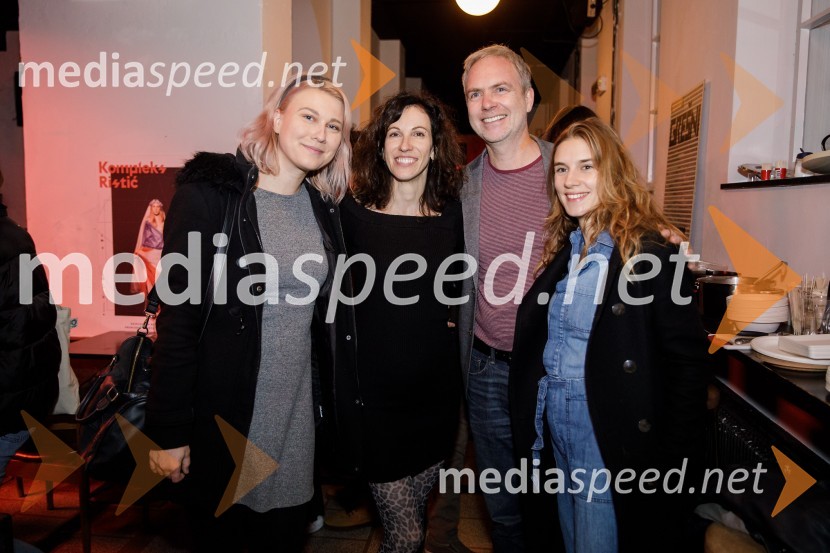  Špela Pirnat, violistka;  Mina Palada;  Igor Vasiljev, scenograf;  Maya Sara UngerVročina, premiera SMG Ljubljana