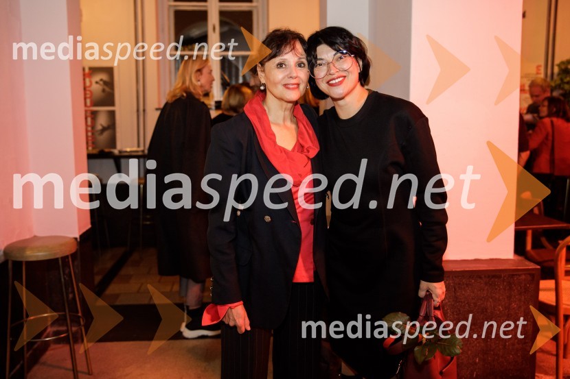  Draga Potočnjak, igralka in pisateljica;  Tina Pavlović, kostumografinjaVročina, premiera SMG Ljubljana