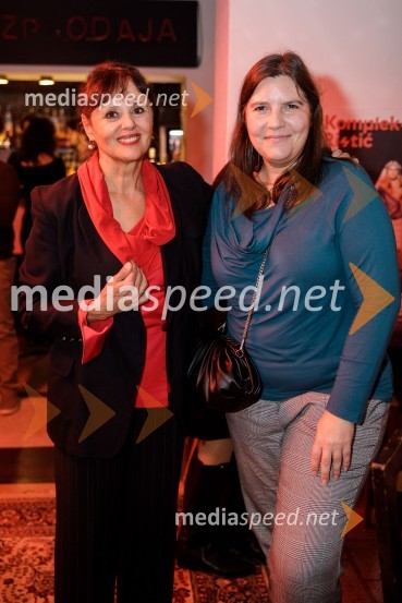  Draga Potočnjak, igralka in pisateljica;  Teja Pelko, novinarka, Svet24Vročina, premiera SMG Ljubljana