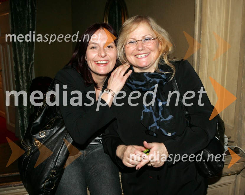 Branka Grujičič, novinarka in Biserka Marolt MedenSlovenka leta 2005