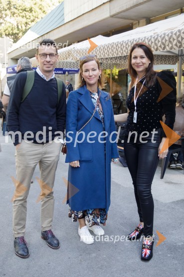  Dragan Barbutovski, British Council v Sloveniji, direktor;  Barbara Navala, Britansko veleposlanistvo v Sloveniji;  Nina Kojima, bivša dopisnica RTV v Združenem Kraljestvu, režiserka in producentkaBrexit v nepolitičnem zrcalu, dokumentarni film